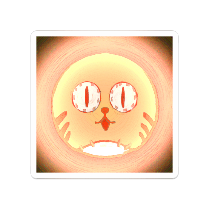 アクリルバッジ - 50 x 50 (mm)