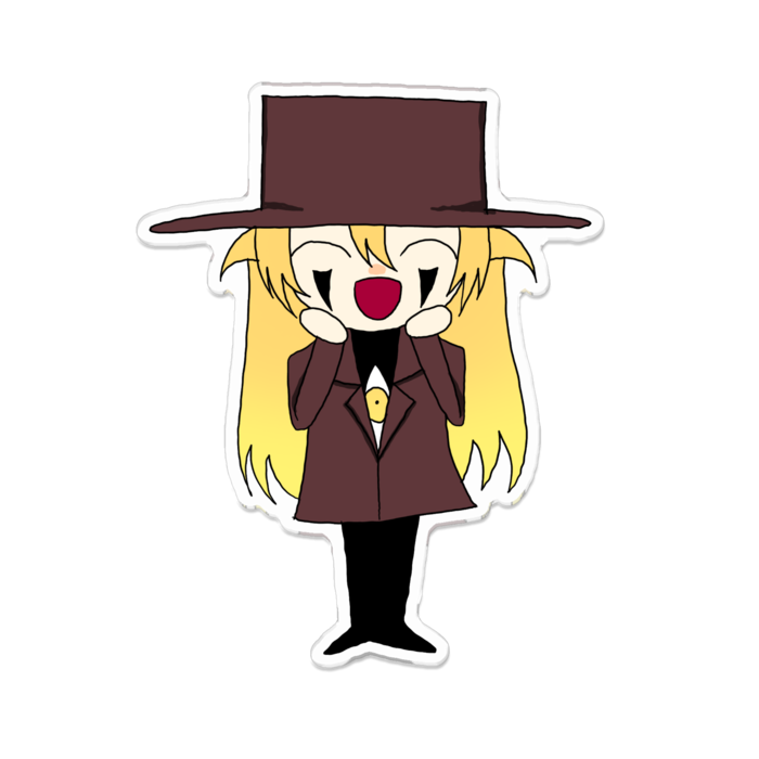 アクリルバッジ - 100 x 100 (mm)