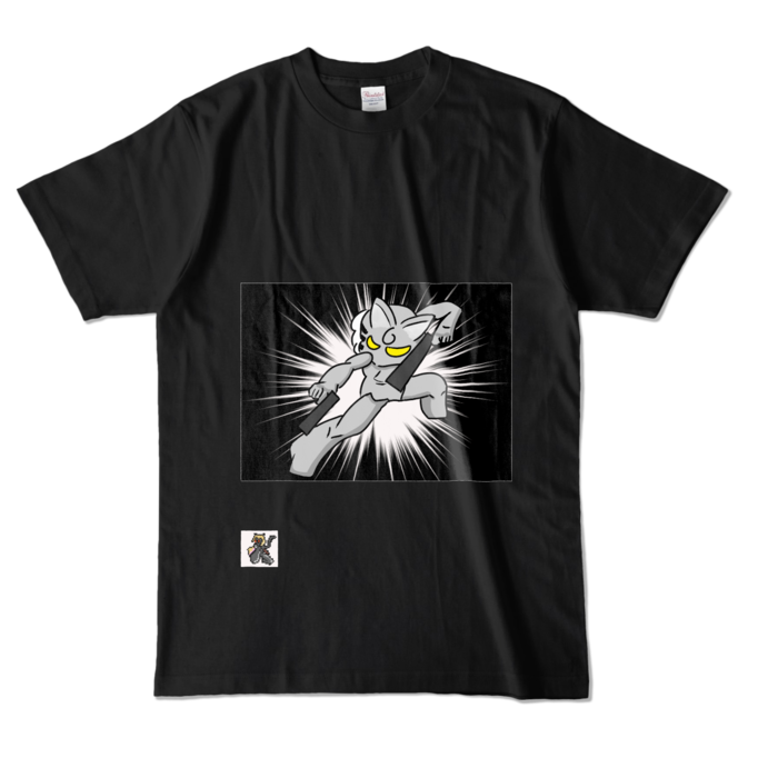 カラーTシャツ - L - ブラック (濃色)