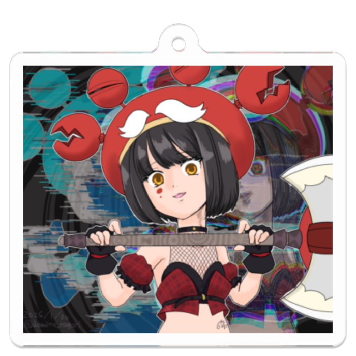 アクリルキーホルダー - 50 x 50 (mm)(28)