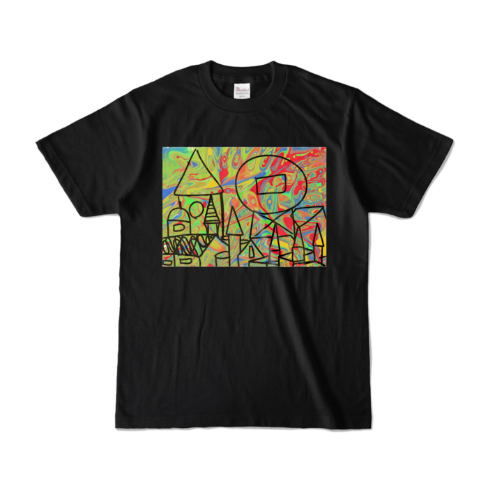 カラーTシャツ - S - ブラック (濃色)