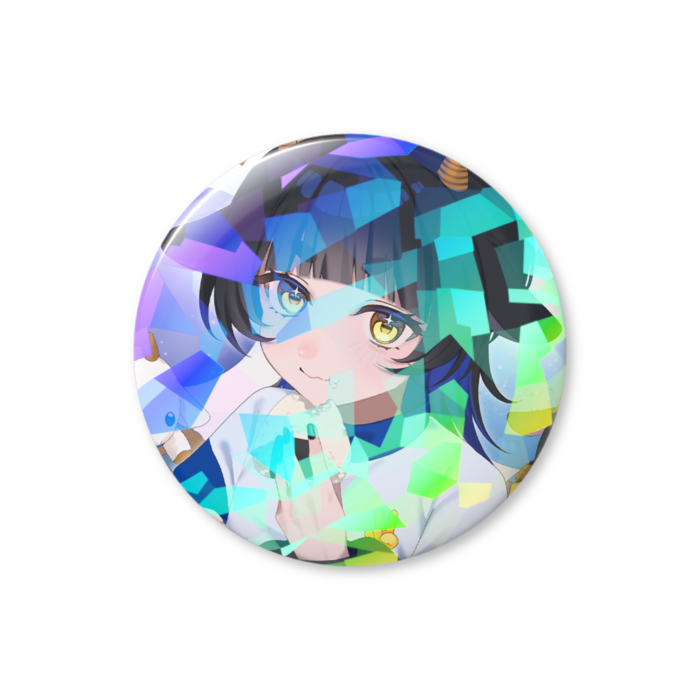 ホログラム缶バッジ - 56mm