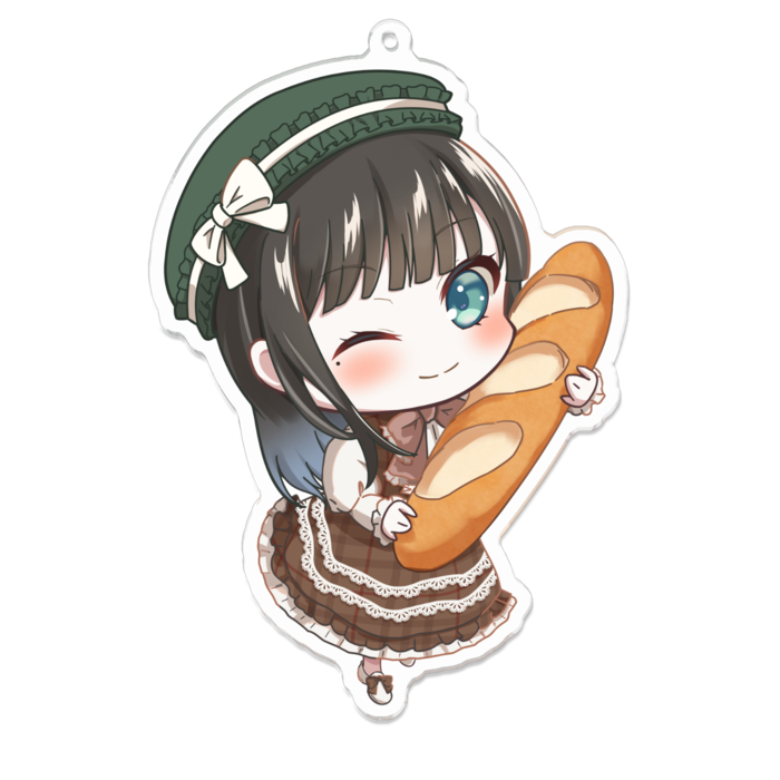 アクリルキーホルダー - 100 x 100 (mm)