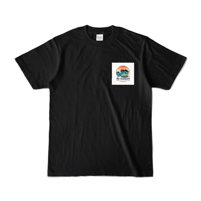 カラーTシャツ - S - ブラック (濃色)