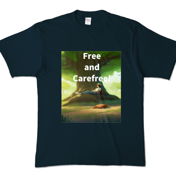 カラーTシャツ - XL - ネイビー (濃色)