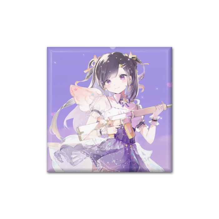 缶バッジ - 四角形40mm