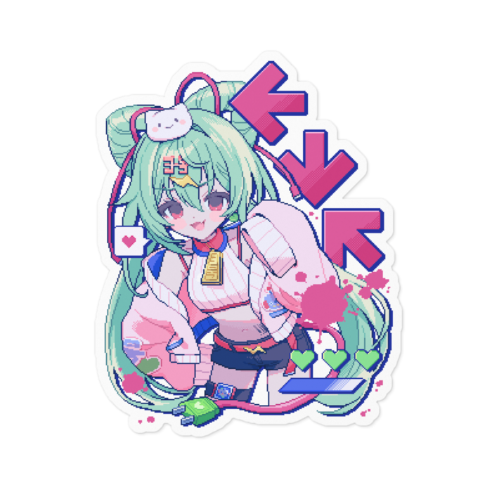 ステッカー - 100 x 100 (mm)