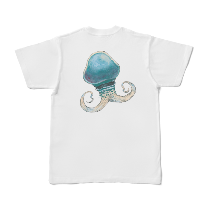 Tシャツ - S - 白　海月