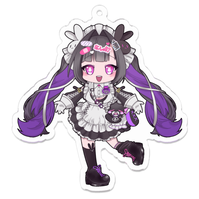 アクリルキーホルダー - 70 x 70 (mm)