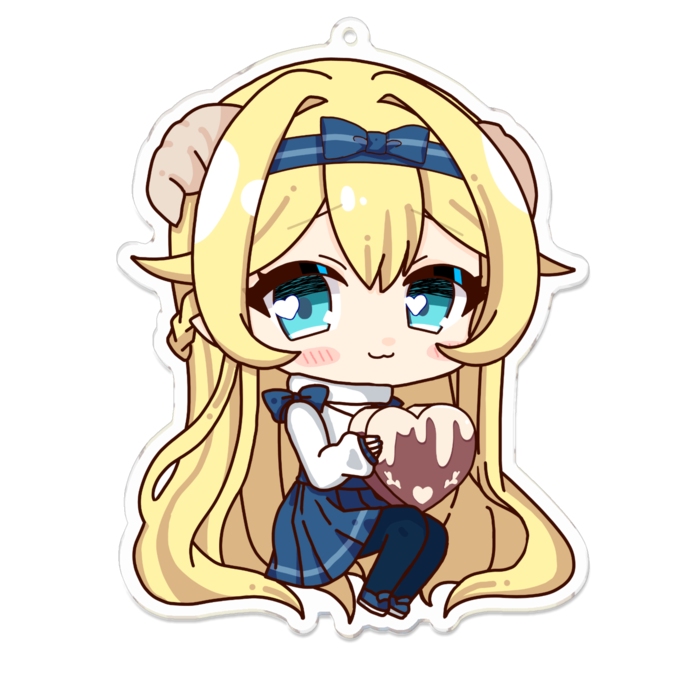 アクリルキーホルダー - 100 x 100 (mm)