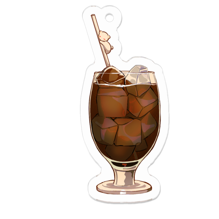 アクリルキーホルダー - 50 x 50 (mm)