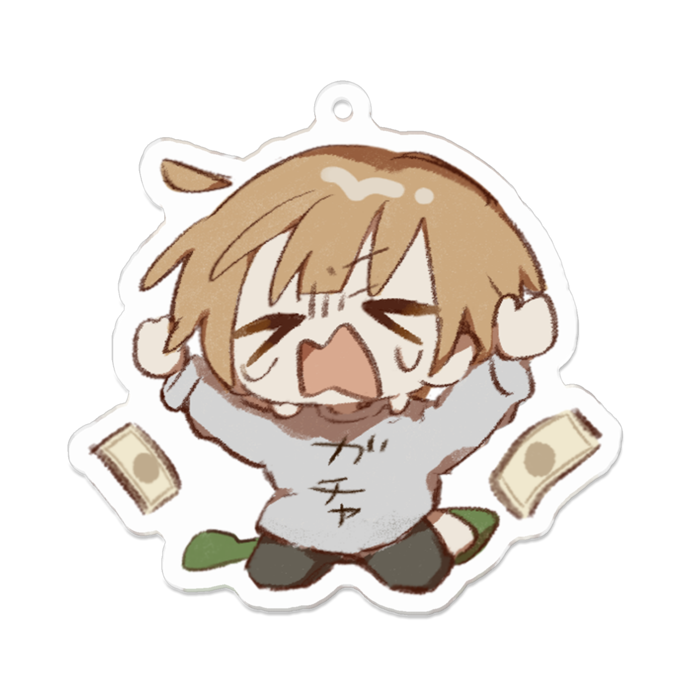 アクリルキーホルダー - 70 x 70 (mm)