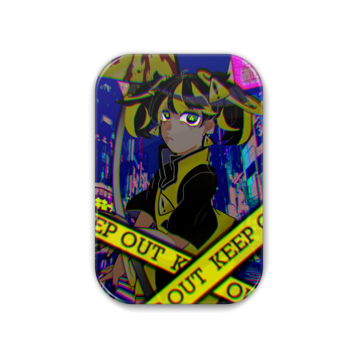 缶バッジ - 角丸 51x76mm