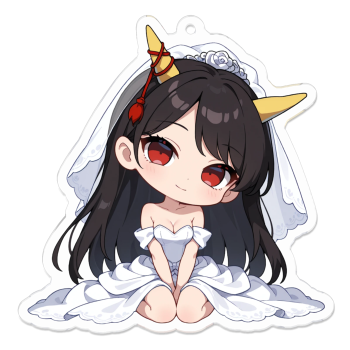 アクリルキーホルダー - 70 x 70 (mm)(キャラのみ)