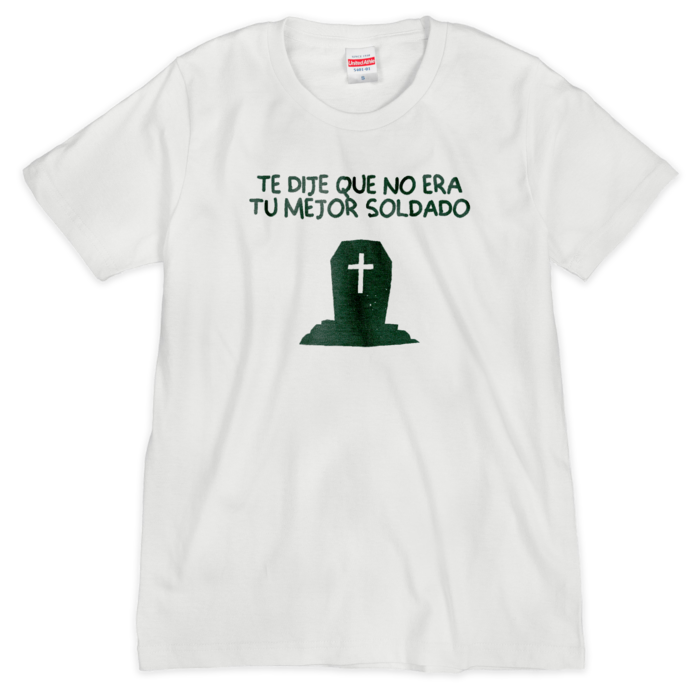 Camiseta (serigrafía) - S - blanca Tシャツ（シルクスクリーン印刷） - S - 1色(1)