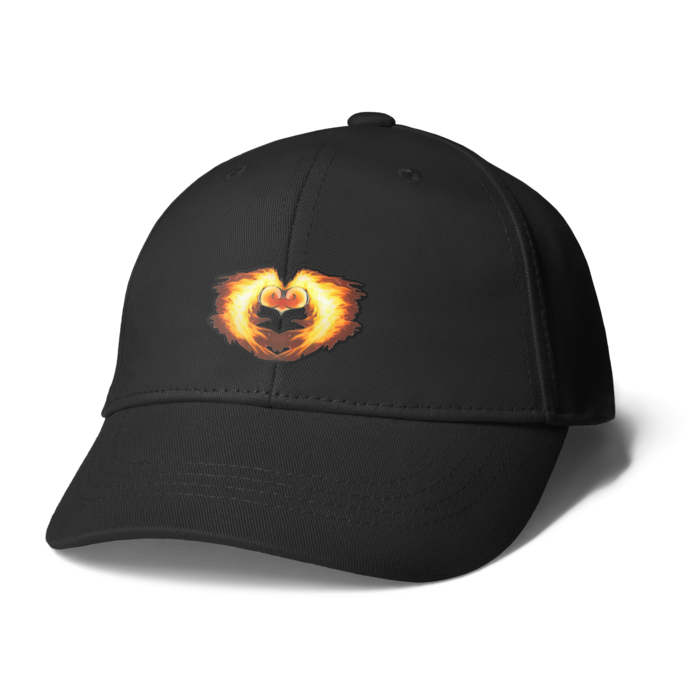 キャップ - ブラック