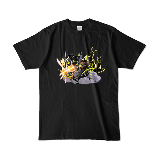 カラーTシャツ - L - ブラック (濃色)