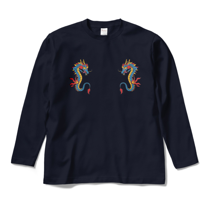 ロングスリーブTシャツ - M - ネイビー