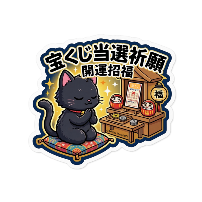 ステッカー - 100 x 100 (mm)