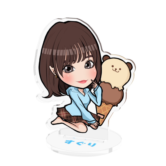 アクリルフィギュア - 70x70mm