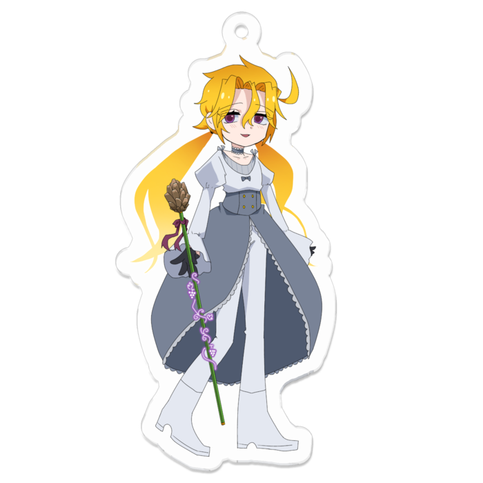 アクリルキーホルダー - 70 x 70 (mm)