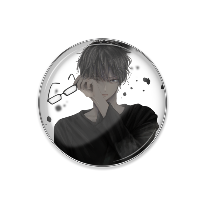 ピンバッジ - 丸形25mm