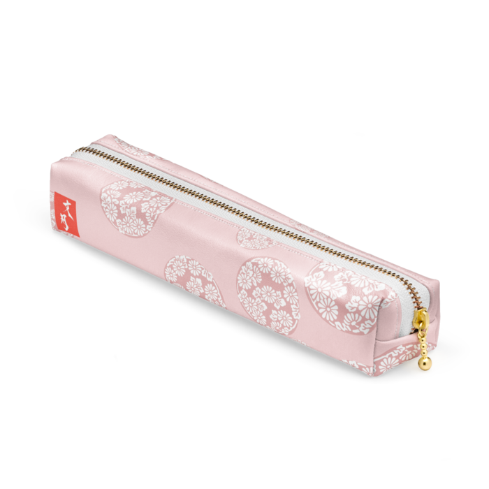 ペンケース - 20 x 4 x 4cm - ホワイト