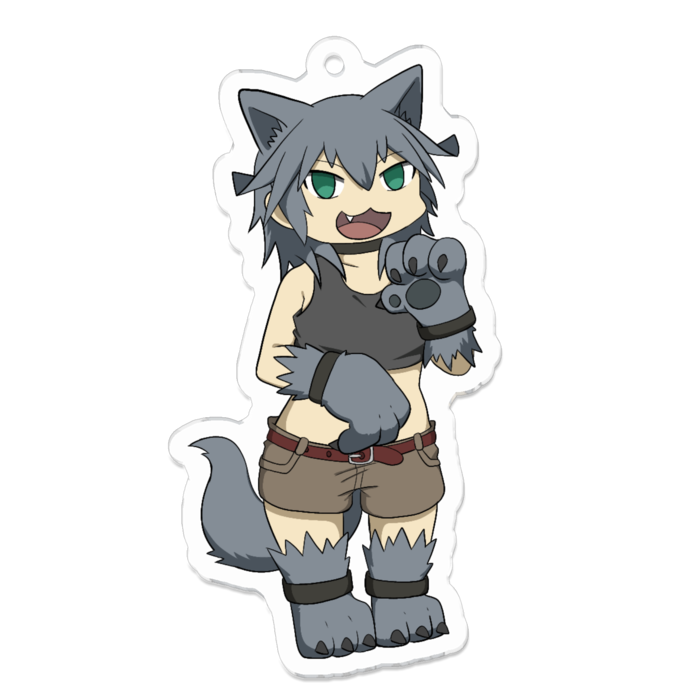 アクリルキーホルダー - 70 x 70 (mm)