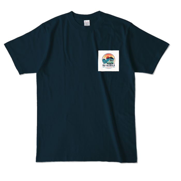 カラーTシャツ - L - ネイビー (濃色)