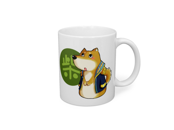 マグカップ - 直径 8 cm / 高さ 9.5 cm