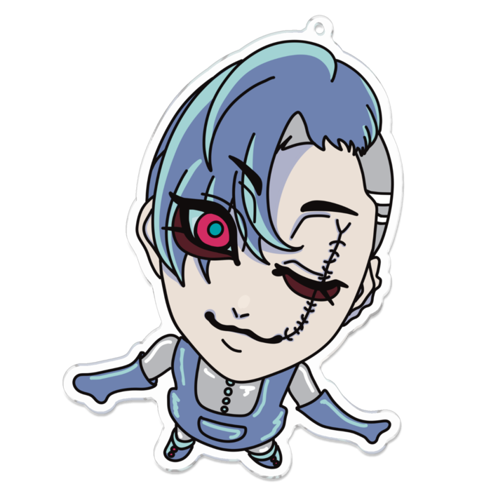 【イェーイくん】アクリルキーホルダー - 100 x 100 (mm)