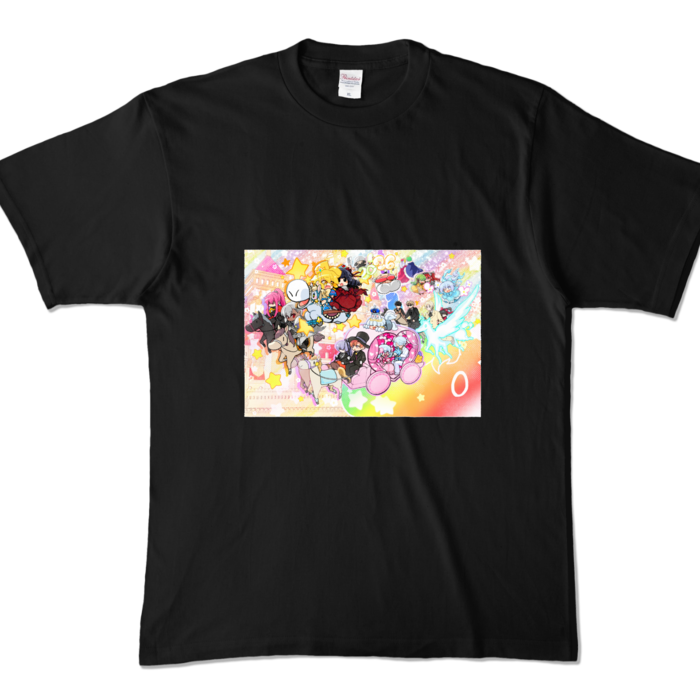 カラーTシャツ - XL - ブラック (濃色)