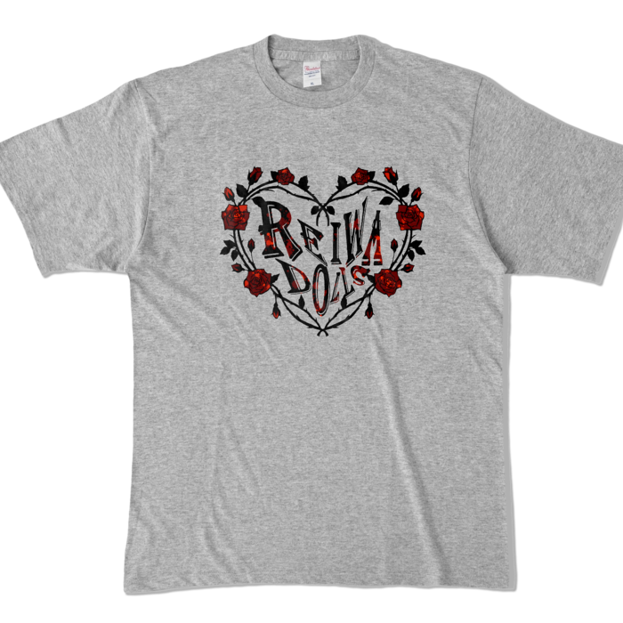 カラーTシャツ - XL - 杢グレー (濃色)