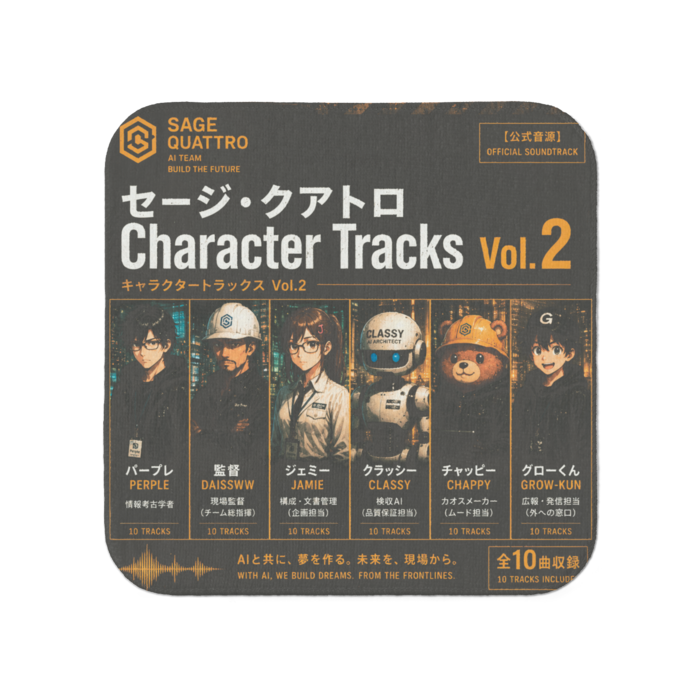 タオル - 小　Character Tracks Vol.2ジャケット