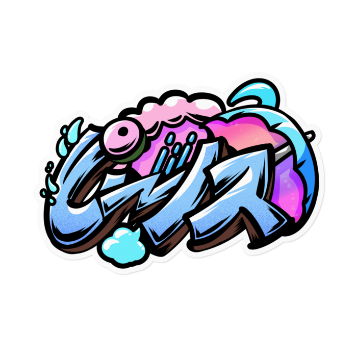 ステッカー - 160 x 160 (mm)
