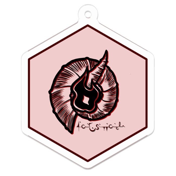 イクサ魔法学院 校章 寮紋章アクキー Math Game Booth