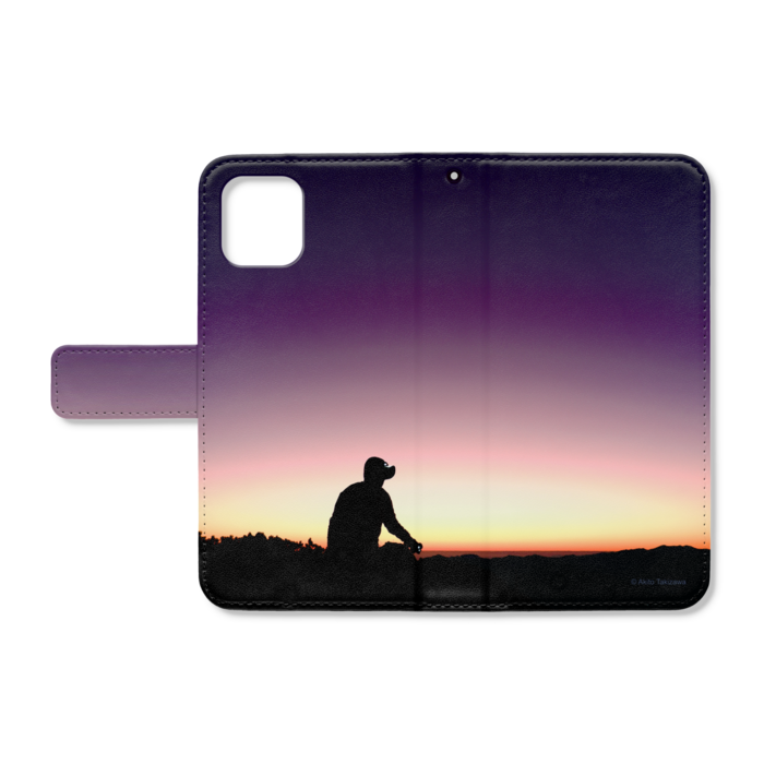 手帳型iPhoneケース - iPhone11 - ストラップ穴 あり