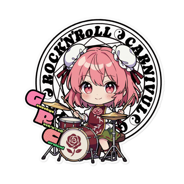 ステッカー - 160 x 160 (mm)