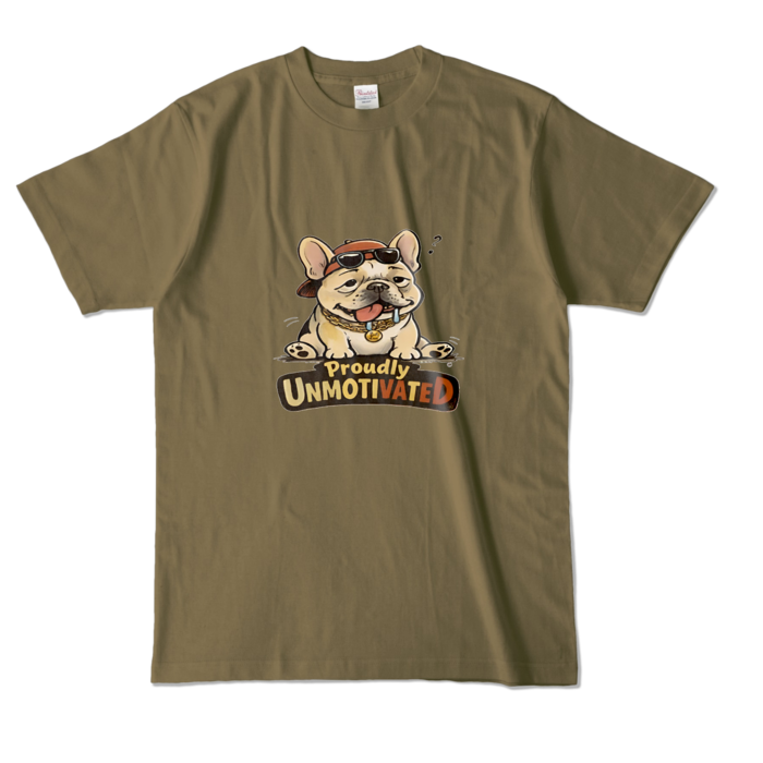 カラーTシャツ - L - オリーブ (濃色)
