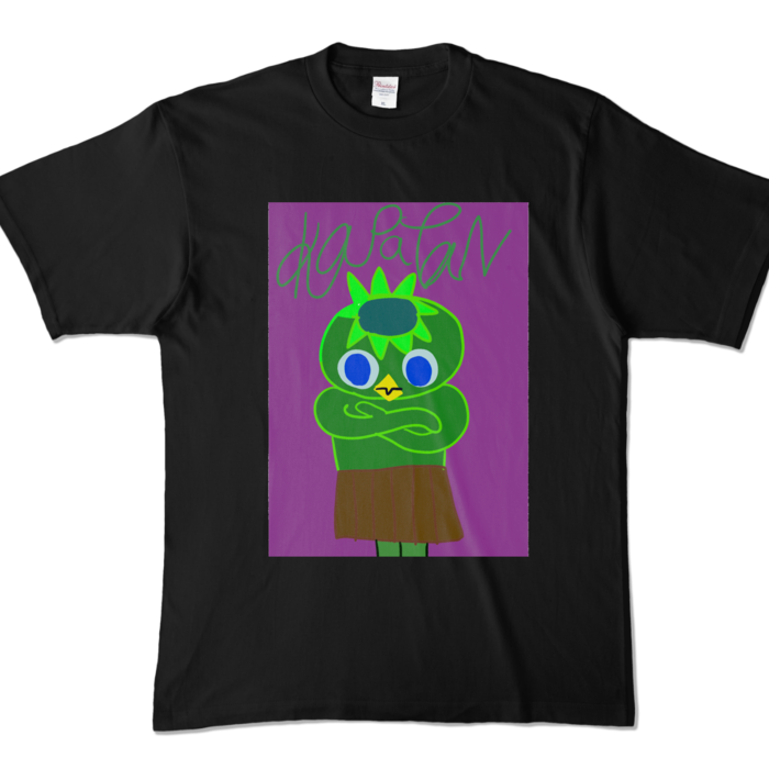 カラーTシャツ - XL - ブラック (濃色)