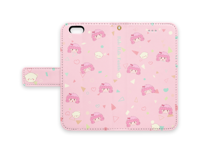 手帳型iPhoneケース - iPhone 6 / 6s - ストラップ穴 あり