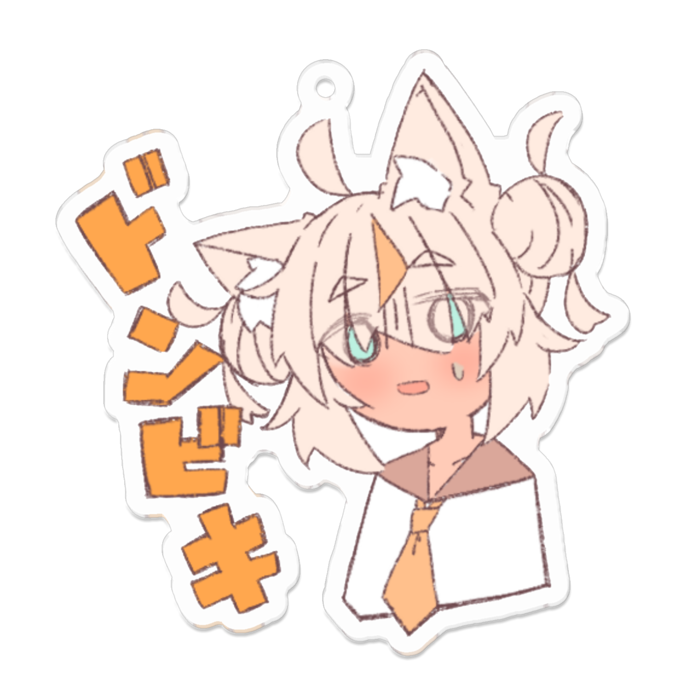 アクリルキーホルダー - 70 x 70 (mm)