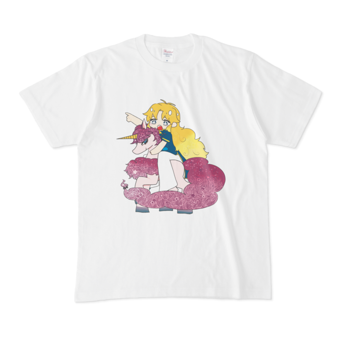 Tシャツ - Mまーかんサイズ - 白