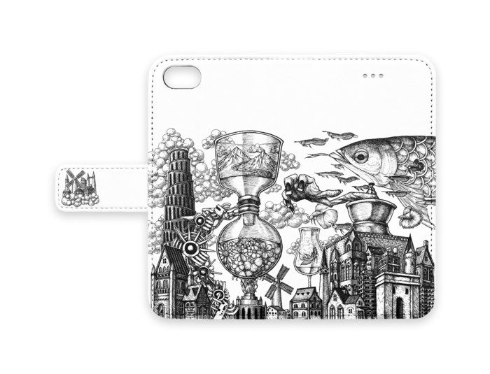 手帳型iPhoneケース - iPhone 8 / 7 - ストラップ穴 なし