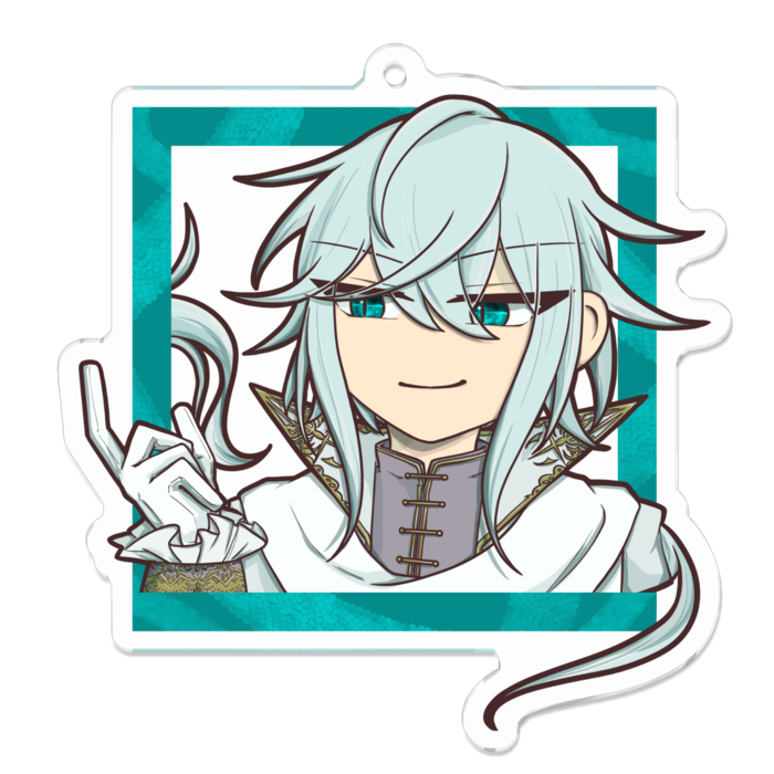 アクリルキーホルダー - 70 x 70 (mm)