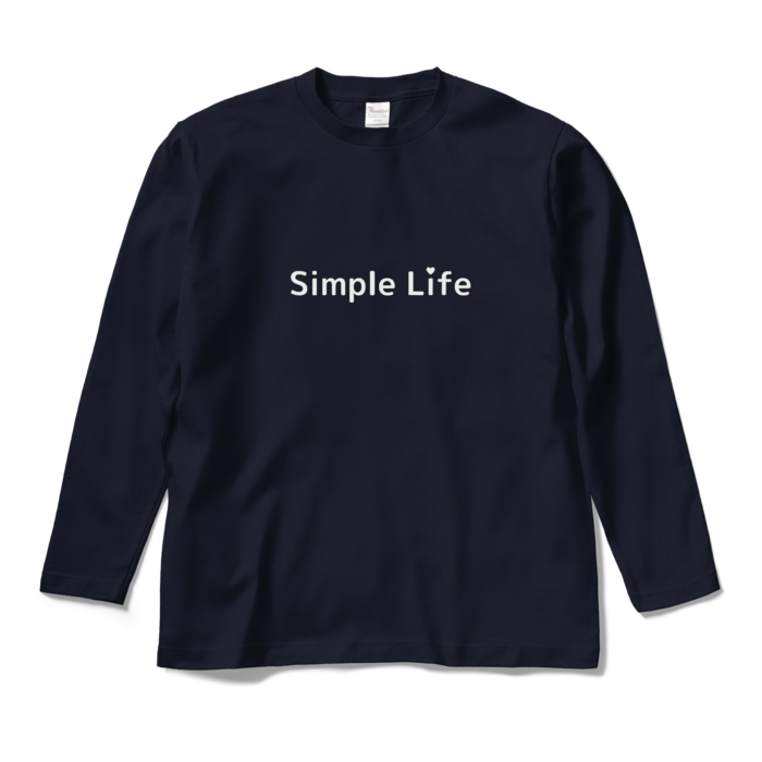 ロングスリーブTシャツ❤　紺色　M