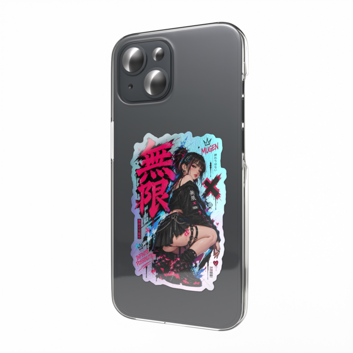 オーロラスマホステッカー - W55 × H91mm 以内