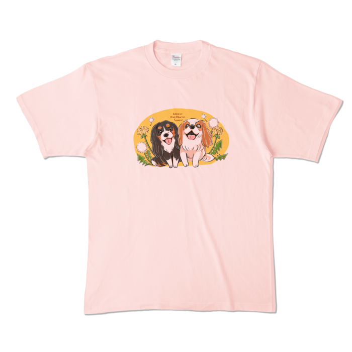 カラーTシャツ - XL - ライトピンク (淡色)
