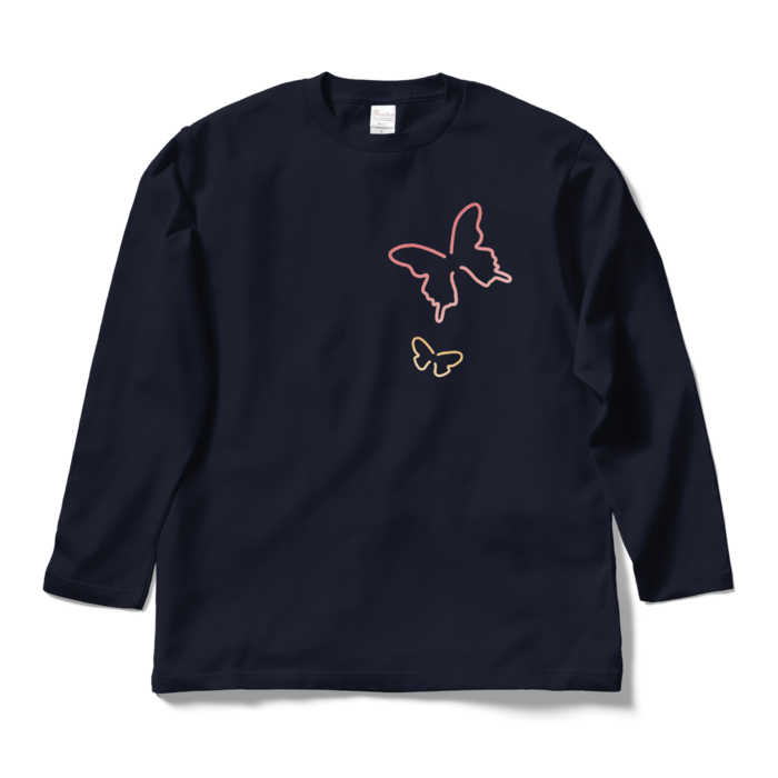 ロングスリーブTシャツ - L - ネイビー
