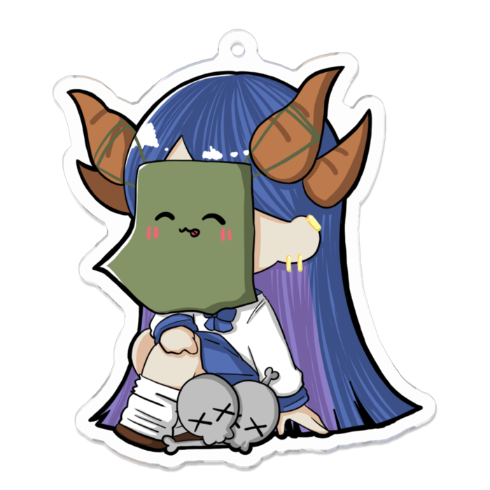 アクリルキーホルダー - 70 x 70 (mm)